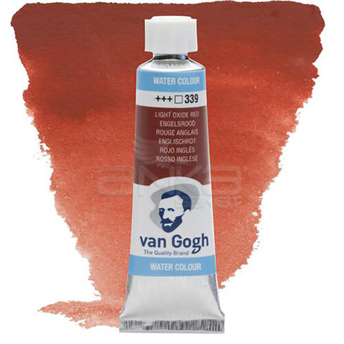 Van Gogh Tüp Sulu Boya 10ml Light Oxide Red 339 - 339 Light Oxide Red