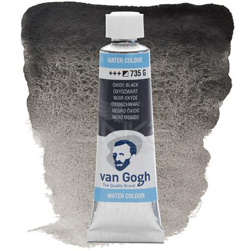 Van Gogh Tüp Sulu Boya 10ml Oxide Black 735 - 735 Oxide Black