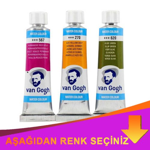 Van Gogh Tüp Sulu Boya 10ml İndirimli Renkler