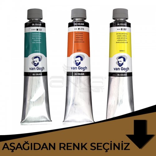 Van Gogh Yağlı Boya 200ml Kahverengi Tonlar