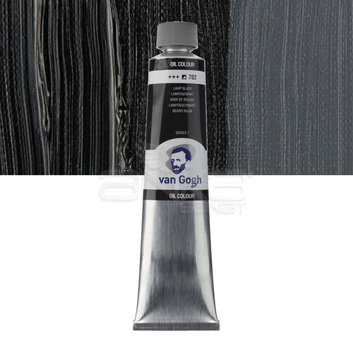 Van Gogh Yağlı Boya 200ml Seri:1 702 Lamp Black - No:702 Lamp black