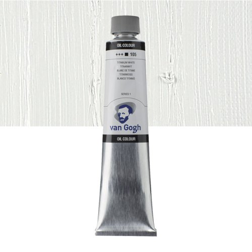 Van Gogh Yağlı Boya 200ml Seri:1 105 Titanium White - 105 Titanium White