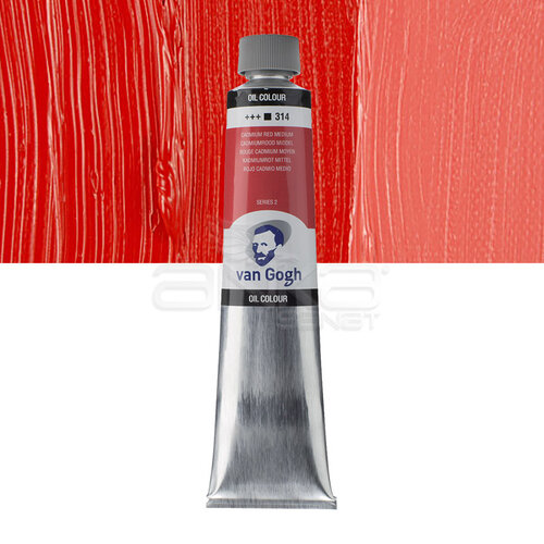 Van Gogh Yağlı Boya 200ml Seri:2 314 Cadmium Red M - No:314 Cadmium Red M