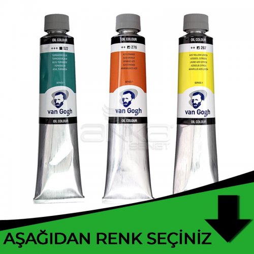 Van Gogh Yağlı Boya 200ml Yeşil Tonlar