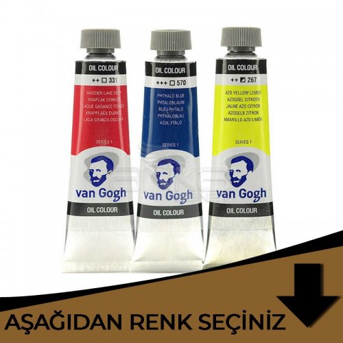 Van Gogh Yağlı Boya 40ml Kahverengi Tonlar