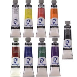 Anka Art - Van Gogh Yağlı Boya 40ml Set 1 9lu