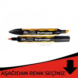 Winsor&Newton - Winsor & Newton Brush Marker Kırmızı Tonlar