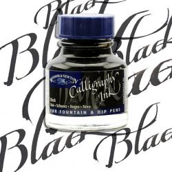 Winsor&Newton - Winsor & Newton Calligraphy Mürekkebi 30ml Black 30