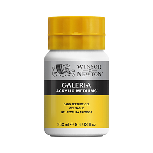 Winsor & Newton Galeria Acrylic Mediums Sand Texture Gel 250ml