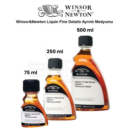 Winsor & Newton Liquin Fine Details Ayrıntı Medyumu