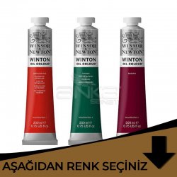 Winsor&Newton - Winsor & Newton Winton Yağlı Boya 200ml Kahverengi Tonlar