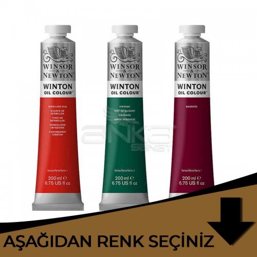 Winsor & Newton Winton Yağlı Boya 200ml Kahverengi Tonlar