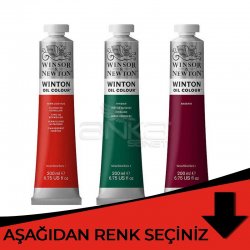 Winsor&Newton - Winsor & Newton Winton Yağlı Boya 200ml Kırmızı Tonlar