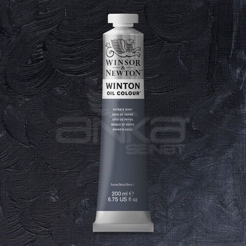 Winsor & Newton Winton Yağlı Boya 200ml 465 (32) Paynes Grey - 465 (32) Payne`s Grey