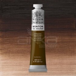 Winsor&Newton - Winsor & Newton Winton Yağlı Boya 200ml 676 (41) Vandyke Brown