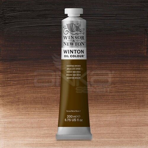 Winsor & Newton Winton Yağlı Boya 200ml 676 (41) Vandyke Brown - 676 (41) Vandyke Brown