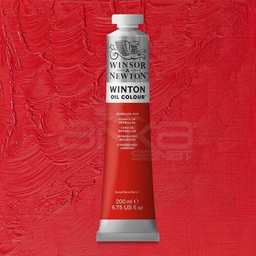 Winsor & Newton Winton Yağlı Boya 200ml 682 (42) Vermilion Hue - 682 (42) Vermilion Hue