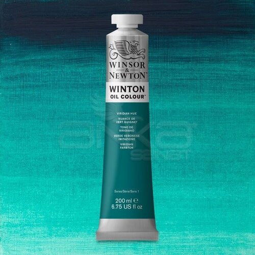 Winsor & Newton Winton Yağlı Boya 200ml 696 (43) Viridian Hue - 696 (43) Viridian Hue