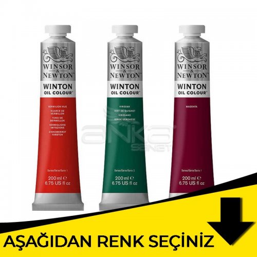 Winsor & Newton Winton Yağlı Boya 200ml Sarı Tonlar