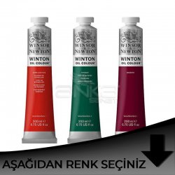 Winsor&Newton - Winsor & Newton Winton Yağlı Boya 200ml Siyah Tonlar