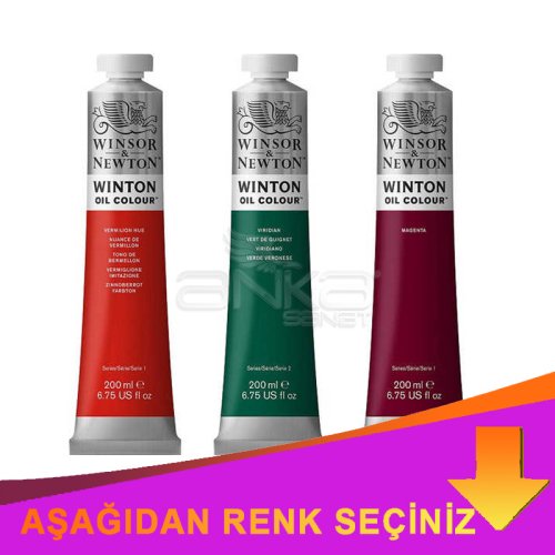 Winsor & Newton Winton Yağlı Boya 200ml İndirimli Renkler