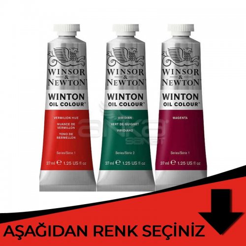 Winsor & Newton Winton Yağlı Boya 37ml Kırmızı Tonlar