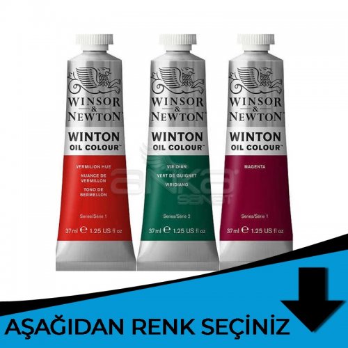 Winsor & Newton Winton Yağlı Boya 37ml Mavi Tonlar