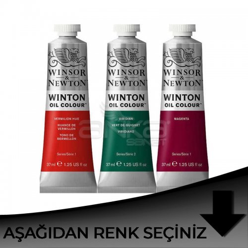 Winsor & Newton Winton Yağlı Boya 37ml Siyah Tonlar