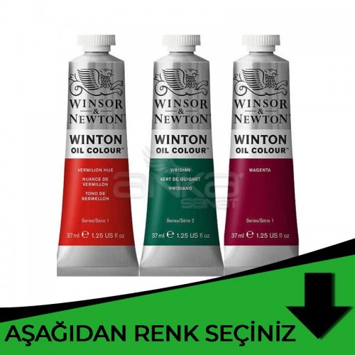 Winsor & Newton Winton Yağlı Boya 37ml Yeşil Tonlar