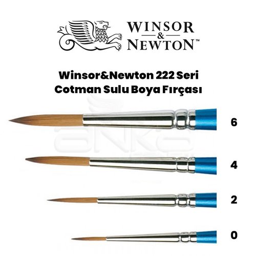 Winsor & Newton 222 Seri Cotman Sulu Boya Fırçası