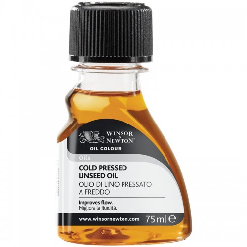 Winsor & Newton Cold Pressed Linseed Oil Soğuk Press Keten Yağı 75ml