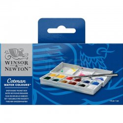 Winsor & Newton Cotman Sketchers Sulu Boya Seti Defterli S-1 - Thumbnail