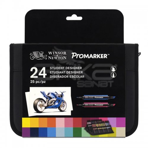 Winsor & Newton Promarker 24lü Wallet Set