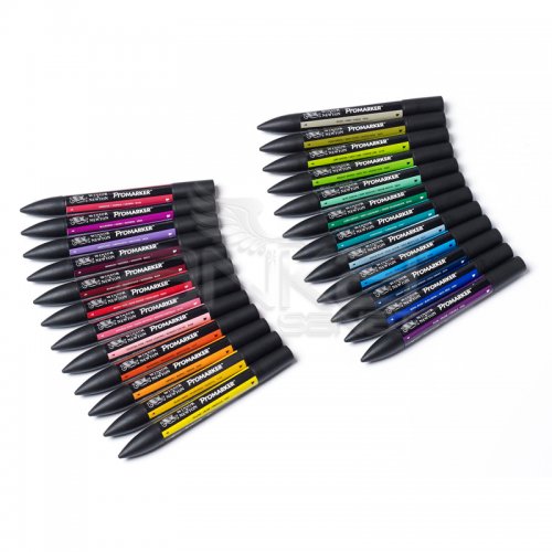 Winsor & Newton Promarker 24lü Wallet Set