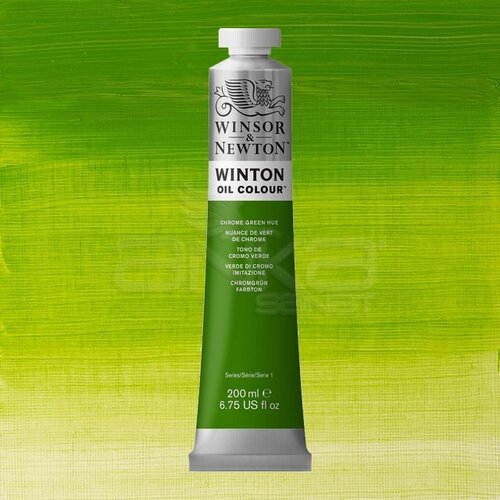 Winsor & Newton Winton Yağlı Boya 200ml 145 (11) Chrome Green Hue - 145 (11) Chrome Green Hue