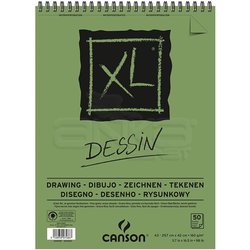 Canson XL Dessin Albüm Spiralli Light Grain 160g - Thumbnail