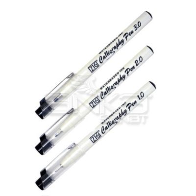 Zig Calligraphy Pen 3lü Set