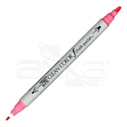 Zig - Zig Clean Color f Chalk Pastel Çift Uçlu Marker Kalem Pink 021