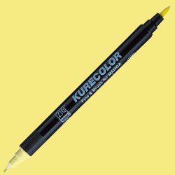 Tombow - Zig Kurecolor Fine & Brush for Manga Çizim Kalemi 100 Pale Yellow