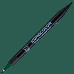 Staedtler - Zig Kurecolor Fine & Brush for Manga Çizim Kalemi 539 Marine Green