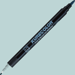 Marvy - Zig Kurecolor Fine & Brush for Manga Çizim Kalemi 826 Blue Gray 3