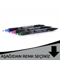 Zig - Zig Kurecolor Fine & Brush for Manga Çizim Kalemi CNKC-2200 Gri Tonlar