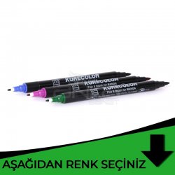 Zig - Zig Kurecolor Fine & Brush for Manga Çizim Kalemi CNKC-2200 Yeşil Tonlar