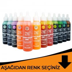 Zig - Zig Kurecolor Refill Ink Mürekkep 25ml Turuncu Tonlar