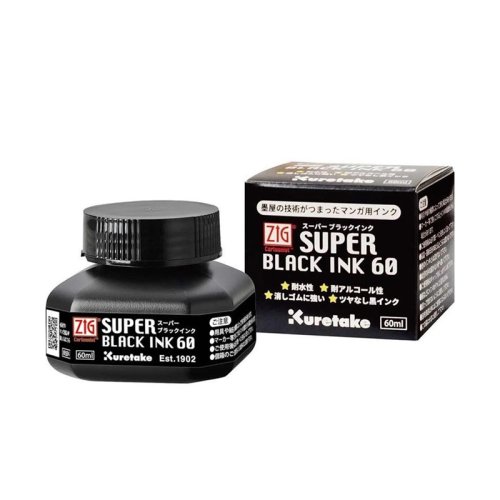 Zig Mangaka Mürekkep 60ml Siyah