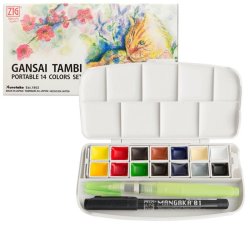 Zig - Zig Transparent Watercolor Set 14 Renk